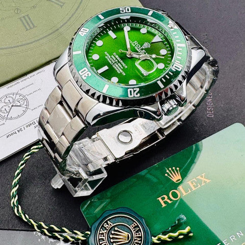 💎ROLEX SUBMARINNER (Plateado Verde)🔥