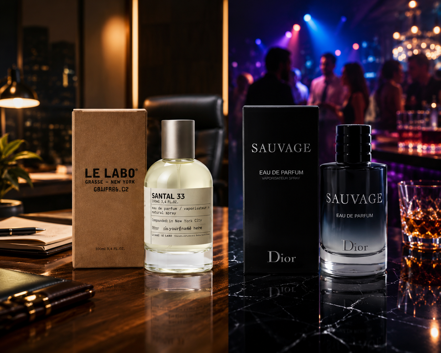 DUO INCREIBLE SANTAL33 & SUVAGE DIOR