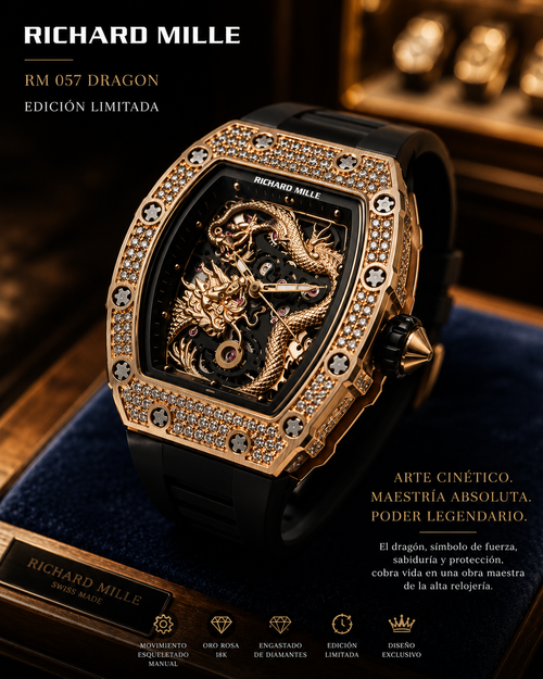 RICHARD MILLE DRAGO (dorado) 🔥