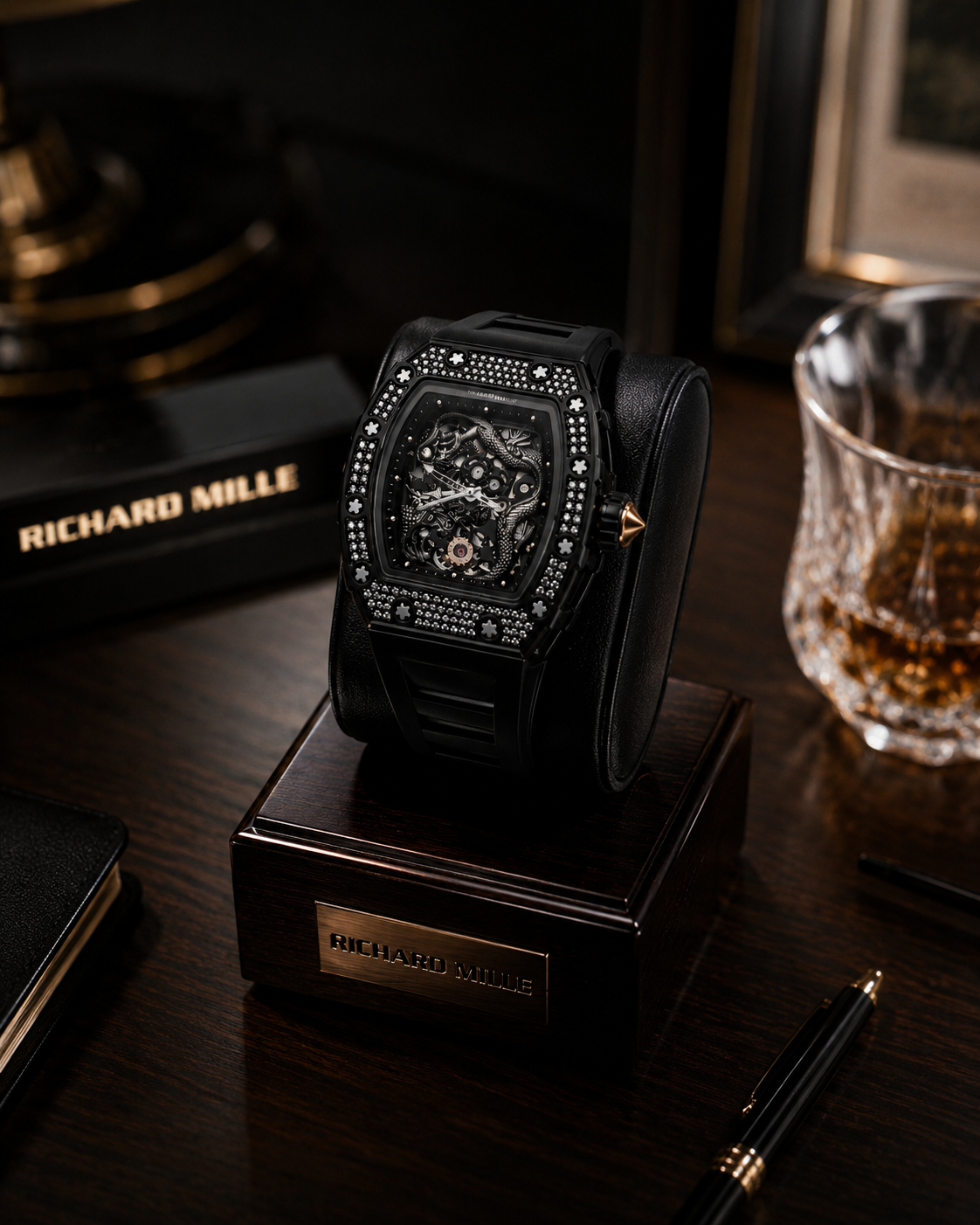 RICHARD MILLE DRAGO (NEGRO) 🔥