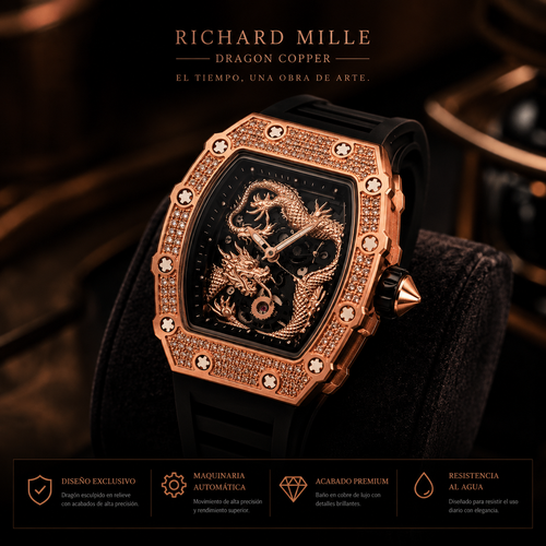 RICHARD MILLE DRAGO (COBRE)🔥