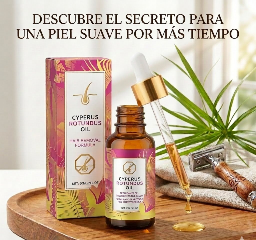 CYPERUS ROTUNDS OIL(Retardador del crecimiento del bello)