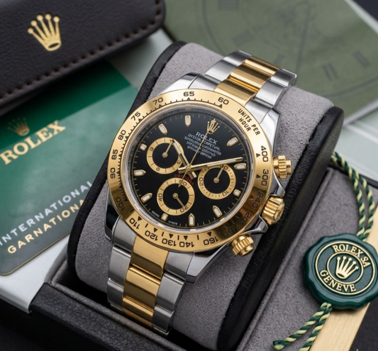 💎ROLEX DAYTONA SEMIAUTOMÁTICO (Bicolor negro) 🔥